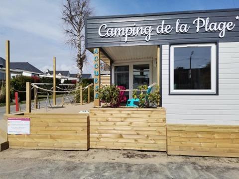 Camping De La Plage - Damgan Eksteriør bilde
